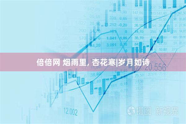 倍倍网 烟雨里, 杏花寒|岁月如诗